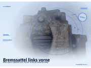 Bremssattel links vorne OPEL Astra F Cabriolet