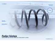 Feder hinten AUDI A4 (8E, B6)