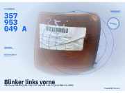 Blinker links vorne VW Passat B3/B4 (3A2, 35I) 357953049A