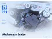 Wischermotor hinten SKODA Fabia II (542) 5J7955711