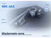 Wischermotor vorne MERCEDES-BENZ Vaneo (414) 404.661