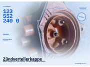 Zündverteilerkappe OPEL Omega B 1235522400