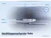 Heckklappenscharnier links AUDI 100 (4A, C4)
