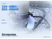 Servopumpe Opel Meriva B Großraumlimousine (S10) 104-0085-003-094HO