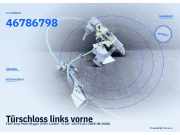 Türschloss links vorne FIAT Stilo Multi Wagon (192) 46786798