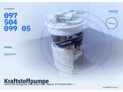 Kraftstoffpumpe VOLVO V40 Schrägheck (525, 526) 09750409905