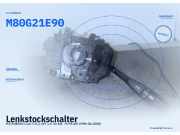 Lenkstockschalter MITSUBISHI Colt V (CJ, CP) M80G21E90