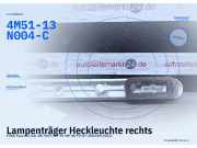Lampenträger Heckleuchte rechts FORD Focus II (DA, DP, HCP) 4M51-13N004-C