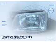 Hauptscheinwerfer links OPEL Kadett E
