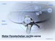 Motor Fensterheber rechts vorne VOLVO V40 Kombi (645)