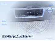 Heckklappe / Heckdeckel CITROEN C2
