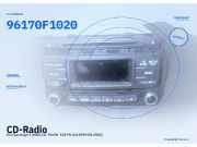 CD-Radio KIA Sportage 1 (K00) 96170F1020