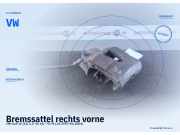 Bremssattel rechts vorne VW Golf IV (1J) VW