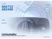 Lichtschalter FORD Fiesta VI (CB1, CCN) 8A6T13A824AB