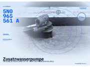 Zusatzwasserpumpe VW Caddy III Kombi (2KB) 5N0965561A