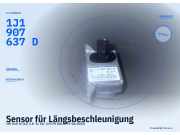 Sensor für Längsbeschleunigung VW Golf IV (1J) 1J1907637D