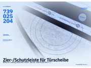 Zier-/Schutzleiste für Türscheibe BMW 5er Touring (G31) 739025204