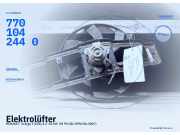 Elektrolüfter RENAULT Twingo I (C06) 7701042440