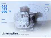 Lichtmaschine NISSAN Micra II (K11) 0123110007