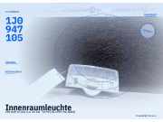 Innenraumleuchte VW Golf IV (1J) 1J0947105