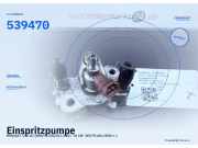Einspritzpumpe RENAULT Clio III (BR0/1, CR0/1) 539470