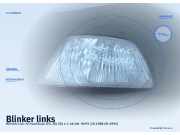 Blinker links HONDA Civic IV Hatchback (EC, ED, EE)