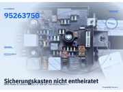 Sicherungskasten nicht entheiratet OPEL Mokka A / Mokka X (J13) 95263750