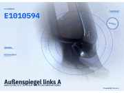 Außenspiegel links AUDI A3 (8L) E1010594