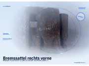 Bremssattel rechts vorne RENAULT Grand Scenic II (JM)