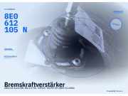 Bremskraftverstärker AUDI A4 Avant (8E, B6) 8E0612105N