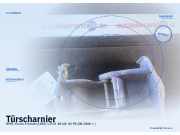 Türscharnier OPEL Vivaro A Kasten (X83)