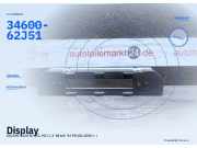 Display SUZUKI Swift III (EZ, MZ) 34600-62J51