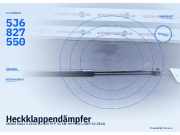 Heckklappendämpfer SKODA Fabia II (5J) 5J6827550