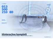 Hinterachse komplett FIAT Ducato Kasten (250) 01350021080