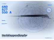 Heckklappendämpfer VW Polo III (6N1) 6N0827550A
