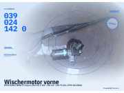 Wischermotor vorne MERCEDES-BENZ E-Klasse (W210) 0390241420