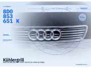 Kühlergrill AUDI A4 (8D, B5) 8D0853651K