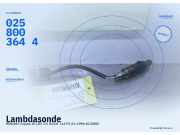 Lambdasonde RENAULT Espace III (JE) 0258003644