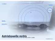 Antriebswelle rechts TOYOTA Avensis Combi (T25)