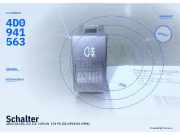 Schalter AUDI A8 (4D, D2) 4D0941563