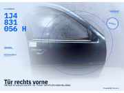 Tür rechts vorne VW Golf IV Variant (1J) 1J4831056H