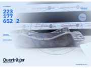 Querträger BMW 525i (E60) 2231776522