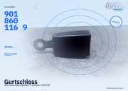 Gurtschloss Mercedes-Benz Sprinter 3-t Kasten (W906) 9018601169