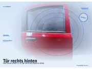 Tür rechts hinten FIAT Panda (169)