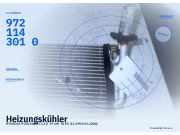 Heizungskühler HYUNDAI H100 Kasten D60503TT 9721143010