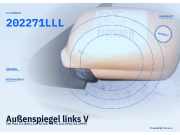 Außenspiegel links VW Polo III (6N1) 202271LLL