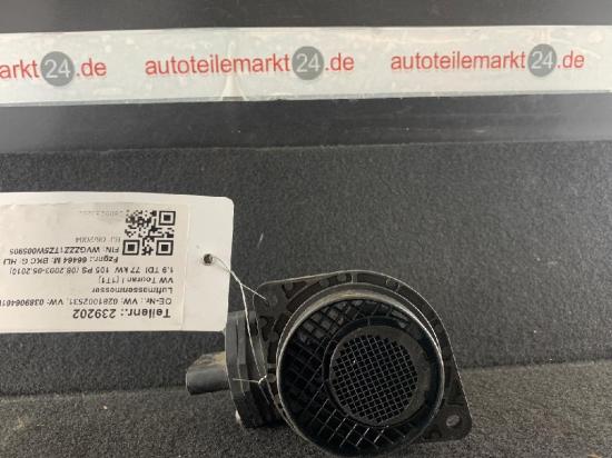 Luftmassenmesser VW Touran (1T1, 1T2) 038906461B Bild Luftmassenmesser VW Touran (1T1, 1T2) 038906461B