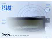 Display KIA Ceed Schrägheck (ED) 95710-1H100