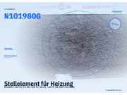 Stellelement für Heizung PEUGEOT 207 CC N101980G