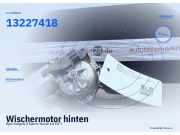 Wischermotor hinten Opel Insignia A Sports Tourer 13227418